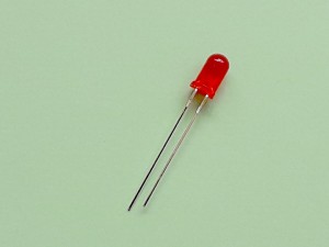 Светодиод  красный  5 мм